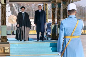 President of Türkiye officially welcomes Dr Raisi