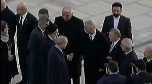 استقبال رسمی رئیس‌جمهور ترکیه از آیت‌الله رئیسی 