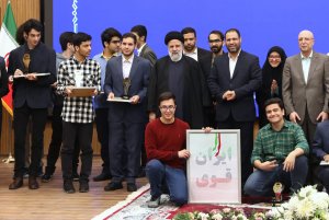 تجلیل از مدال آوران المپیادهای علمی جهانی