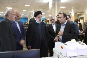 بازدید از بخش‌های مختلف ستاد انتخابات کشور