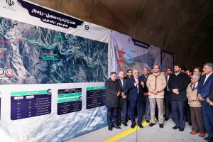 افتتاح آزاد راه منجیل _ رودبار با حضور معاون اجرایی رئیس جمهور