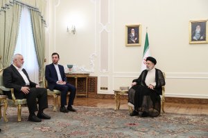 دیدار با رئیس دفتر سیاسی جنبش حماس