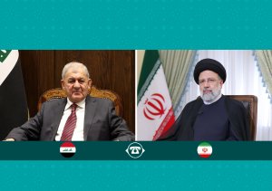 تاکید دکتر رئیسی بر ضرورت تقویت روابط فیمابین در راستای تامین منافع دو ملت/ ضرورت تلاش موثر امت اسلامی در جهت توقف جنایات رژیم صهیونیستی/ رئیس جمهور عراق: معتقدیم باید فارغ از توطئه بدخواهان برای تقویت بیش از پیش روابط تلاش کرد/ برخی کشورها به جای حل ریشه‌ای مشکل فلسطین به دنبال پیچیده‌تر کردن آن هستند
