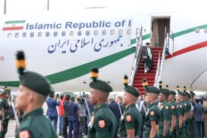 وصل رئیس الجمهوریة الی سریلانکا