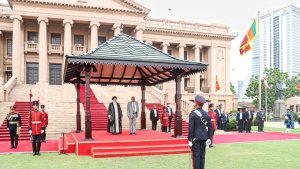 President of Sri Lanka officially welcomes Dr Raisi
