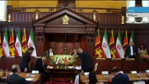 Iran, Sri Lanka ink 5 joint cooperation documents 
