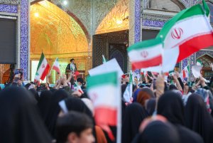 دیدار با مردم محلات جنوب غرب شهر تهران در آستان مقدس امامزاده حسن علیه‌السلام