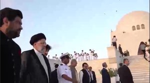 حضور رئیس‌جمهور در آرامگاه محمد علی جناح