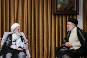 دیدار با آیت الله العظمی نوری همدانی 