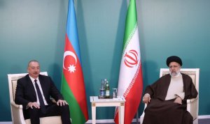 دیدار روسای جمهور ایران و آذربایجان