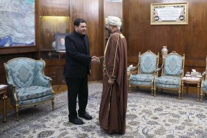 دیدار وزیر خارجه عمان با سرپرست ریاست جمهوری