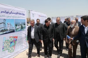 بازدید از واحد مسکونی طرح نهضت ملی مسکن در تهران