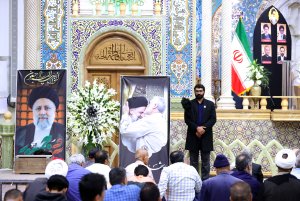 مراسم بزرگداشت رئیس جمهور شهید و شهدای خدمت در قم