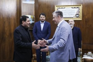 دیدار دستیار رئیس جمهور و رئیس کمیته بین الملل دومای روسیه با سرپرست ریاست جمهوری