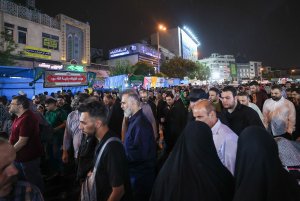 حضور دکتر مخبر در اجتماع بزرگ مردمی راهپیمایی غدیر

