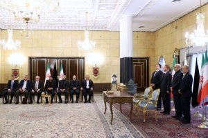 مراسم امضای تفاهم نامه انتقال گاز روسیه به ایران
