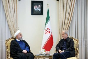 دکتر روحانی با رئیس جمهور منتخب دیدار و گفتگو کرد