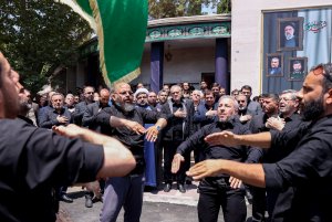 مراسم عزاداری هیئت کارکنان نهاد ریاست جمهوری