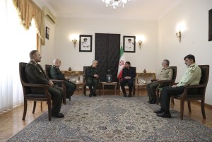 دیدار فرماندهان عالی نیروهای مسلح کشور با دکتر مخبر
