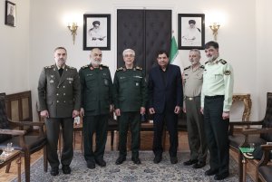 دیدار فرماندهان عالی نیروهای مسلح کشور