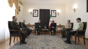 High commanders of country's armed forces meet with Dr Mokhber
