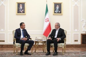 دیدار رئیس مجلس سنای قزاقستان با رئیس جمهور
