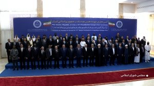 قاب ماندگاری از مهمانان مراسم تحلیف 