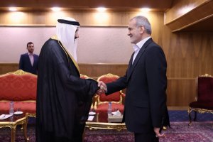 دیدار نماینده ویژه پادشاه عربستان سعودی با رئیس جمهور