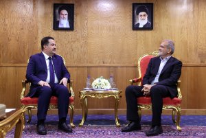 دیدار نخست وزیر عراق با دکتر پزشکیان