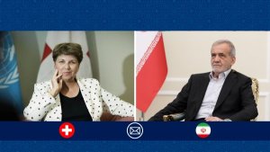 Dr Pezeshkian felicitates President of the Swiss Confederation
