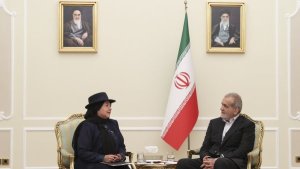 Dr Pezeshkian: Iran-Bolivia relations strategic, based on freedom-loving, independence-seeking positions/Bolivian Foreign Minister: We are ready to develop relations with Iran 
