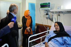 بازدید سرزده از بیمارستان مرکز قلب تهران
