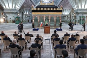 یقین می‌دانیم که از ما درباره عمل به وعده‌ها و پیمان‌هایمان سوال خواهد شد/ برای حل مشکلات داخلی راهی جز وحدت و انسجام داخلی نداریم
