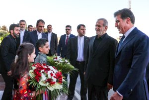 ورود رئیس جمهور به اربیل عراق