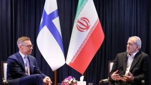 الدکتور بزشکیان: مقتل أکثر من 40 ألف شخص فی قطاع غزة و شن الهجوم علی لبنان کارثة مأساویة و یجب إیقافها بأسرع وقت/ الرئیس الفنلاندی: نری ان تمویل اسرائیل و الدعم التسلیحی لها مرفوض و خاطئ