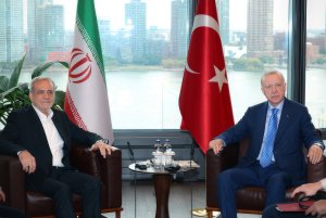 دیدار روسای جمهور ایران و ترکیه