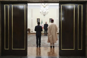 تسلیم استوارنامه سفرای کشورهای سودان،دانمارک،نیجر،آلمان،قطر و نروژ