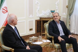 دیدار معاون نخست وزیر آذربایجان با رئیس جمهور