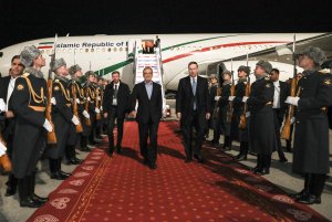 President Pezeshkian arrives in Russia to attend BRICS summit 
