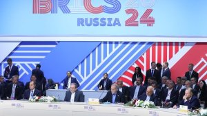 Iran’s president calls on BRICS countries to help de-escalate tensions in West Asia