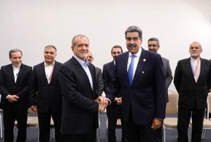دیدار روسای جمهور ایران و ونزوئلا 