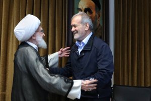 دیدار با آیت الله العظمی نوری همدانی