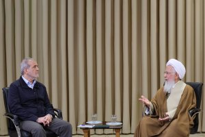 دیدار با آیت الله العظمی جوادی آملی