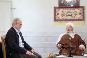 دیدار با آیت الله العظمی مکارم شیرازی