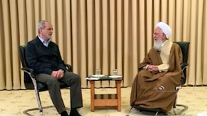 دیدار دکتر پزشکیان با آیت‌الله جوادی آملی