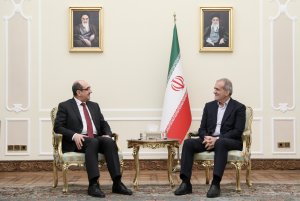 دیدار وزیر خارجه سوریه با رئیس جمهور