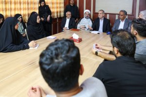  دیدار با جمعی از دانشجویان 