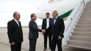 President Pezeshkian arrives in New York to attend UNGA session  