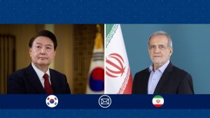 Pezeshkian congratulates South Korea president on National Foundation Day