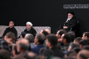 حضور در مراسم عزاداری شام شهادت حضرت فاطمه‌زهرا سلام‌الله‌علیها
